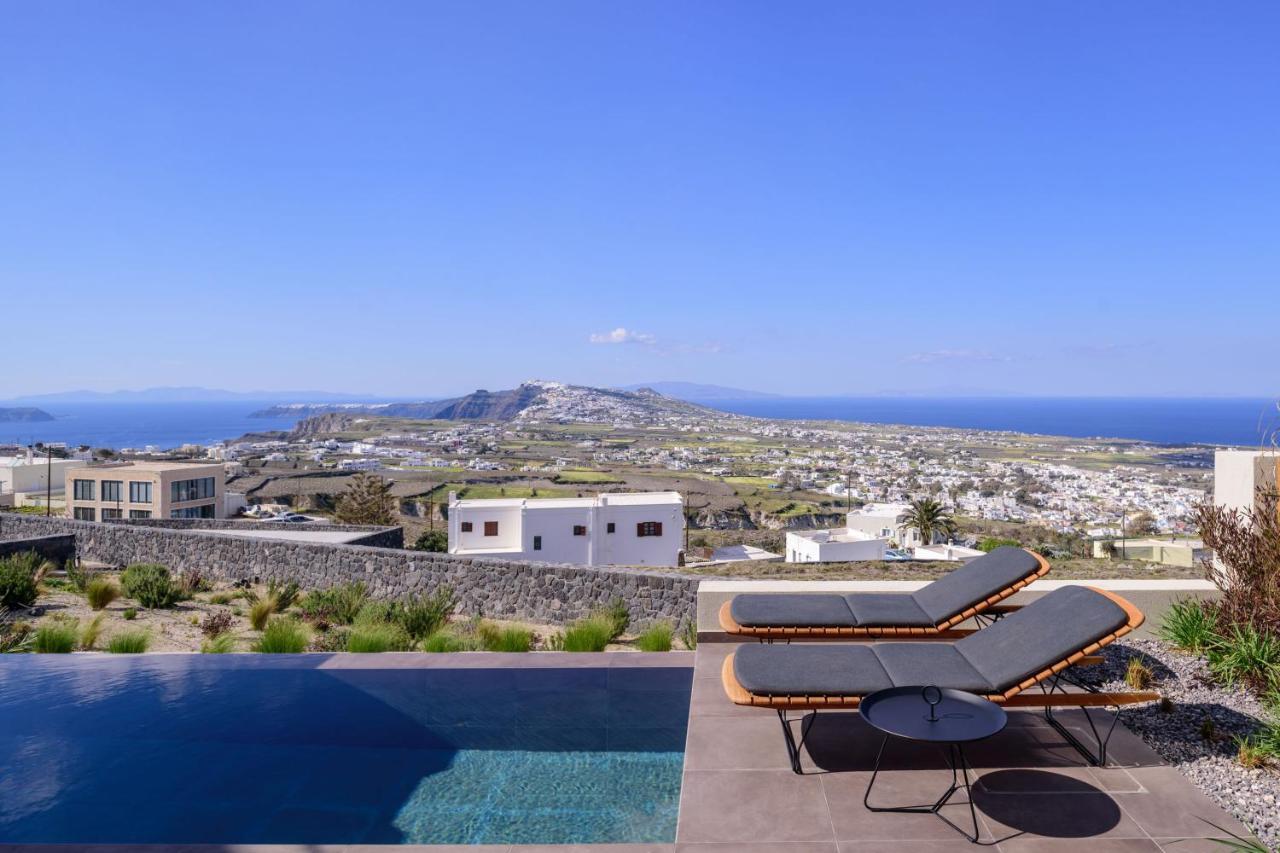 Apikia Santorini Hotel Pyrgos Kallistis Luaran gambar